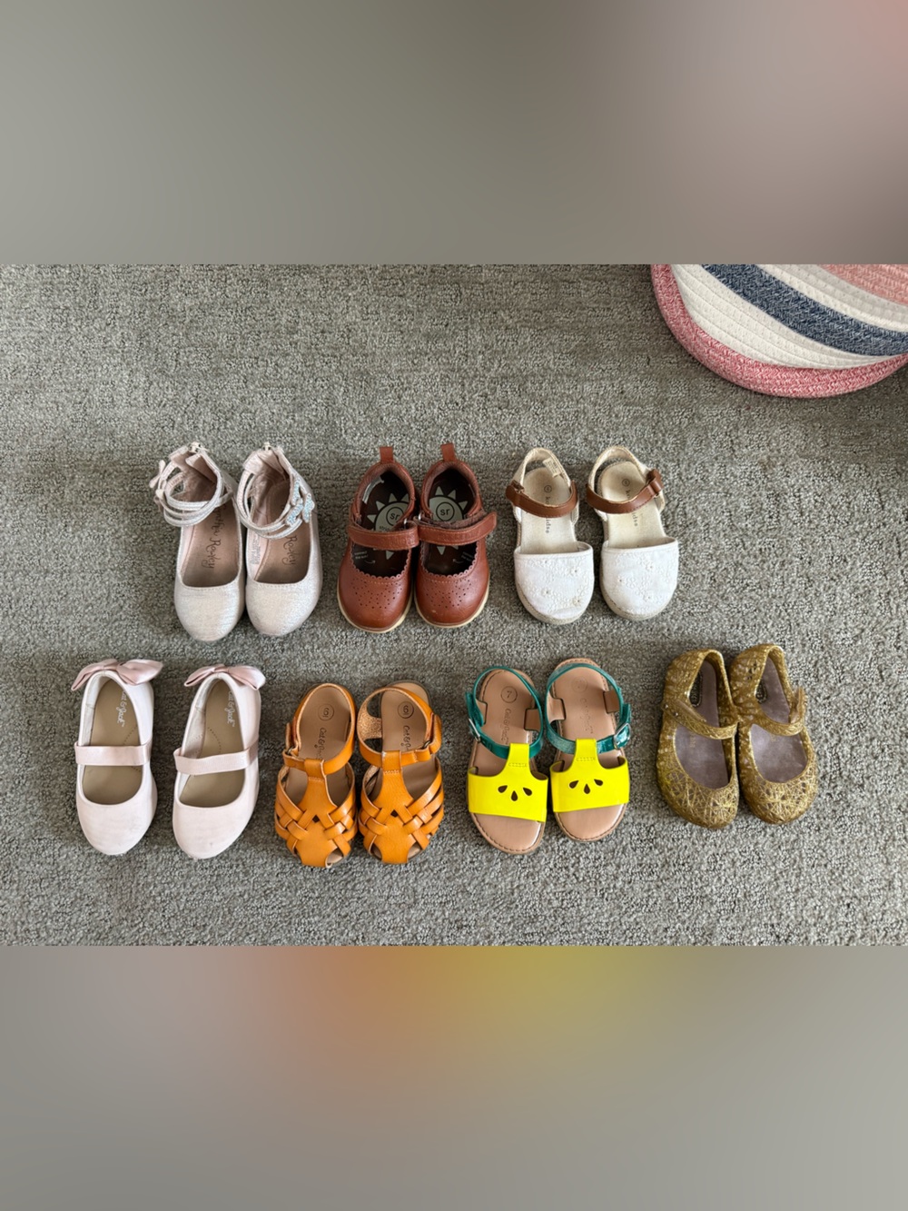 Toddler girls shoes bundle sz 5,6 &7